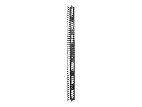APC - Rack-kabelføringssett - svart - 48U TAA-samsvar (en pakke 2) - for P/N: NBPD0150, SMX2KR2UX145, SMX3000LVUS, SMX3KR2UNCX145, SRT1000RMXLI, SRT1000RMXLI-NC