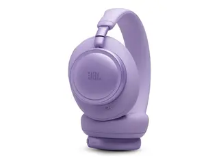 JBL LIVE 780NC - Hodetelefoner med mikrofon full størrelse - Bluetooth - trådløs, kablet - aktiv støydemping - 3,5 mm jakk - purpur