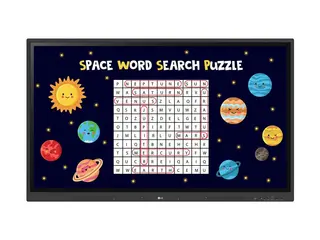 LG CreateBoard 86TR3DK-B - 86&quot; Diagonalklasse TR3DK Series LED-bakgrunnsbelyst LCD-skjerm utdanning / n&#230;ringsliv - med pekeskjerm (multiber&#248;rings) - Android - 4K UHD (2160p) 3840 x 2160 - Direct LED - svart