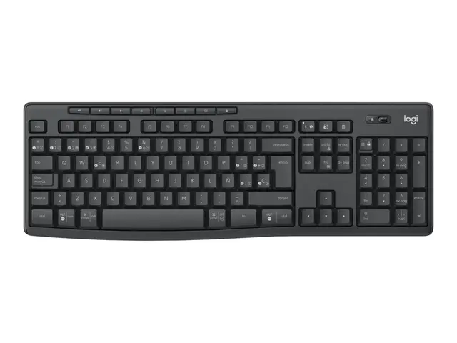 Logitech MK370 Combo for Business - Tastatur- og mussett trådløs B...