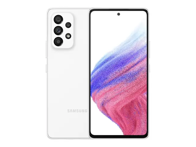 2nd-A Galaxy A53 5G 128GB White A-grade | Brukt 2 års garanti Grad...