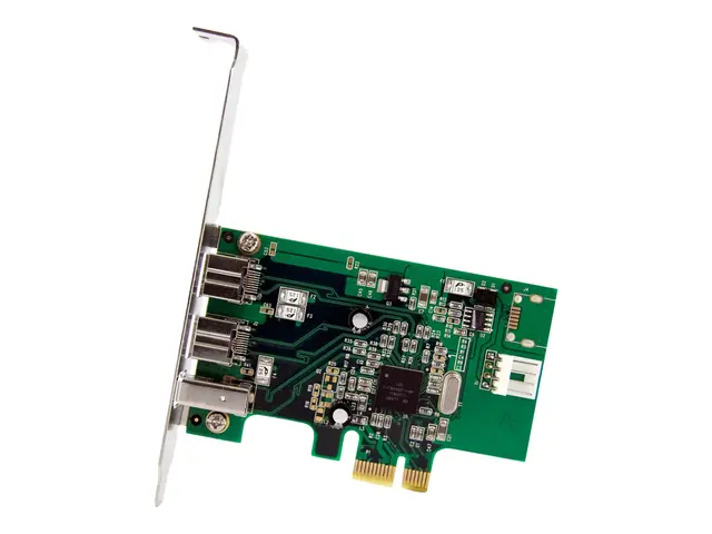 StarTech.com 3 Port 2b 1a 1394 PCI Express FireWire Card Adapter -...