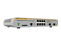 Allied Telesis AT x230-10GT - Switch L2+ - Styrt - 8 x 10/100/1000 + 2 x Gigabit SFP - stasjonær, rackmonterbar
