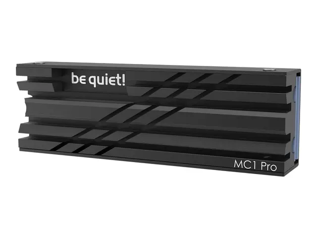 be quiet! MC1 PRO - Fasttilstands-drevvarmelegeme - svart