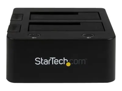 StarTech.com Dual-Bay USB 3.0 to SATA and IDE Hard Drive Docking S...