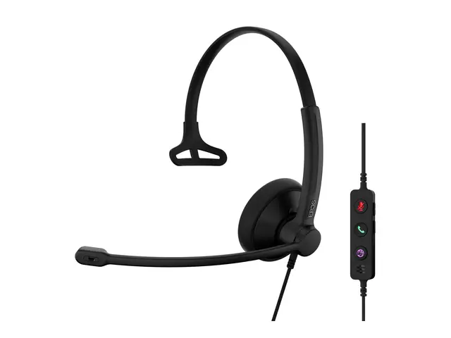 EPOS IMPACT 100 Series - Hodesett on-ear kablet USB-A, USB-C svart...