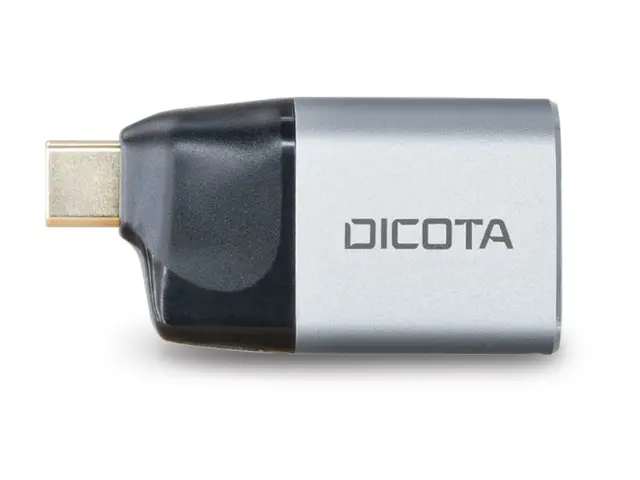DICOTA - Video adapter - USB-C hann til HDMI, USB-C hunn - sølv - ...