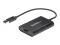 StarTech.com USB 3.0 to DisplayPort Adapter 4K 30Hz - External Video &amp; Graphics Card - Dual Monitor Display Adapter - Supports Windows (USB32DPES2) - DisplayPort-adapter - USB-type A til DisplayPort - TAA-samsvar - 20 cm