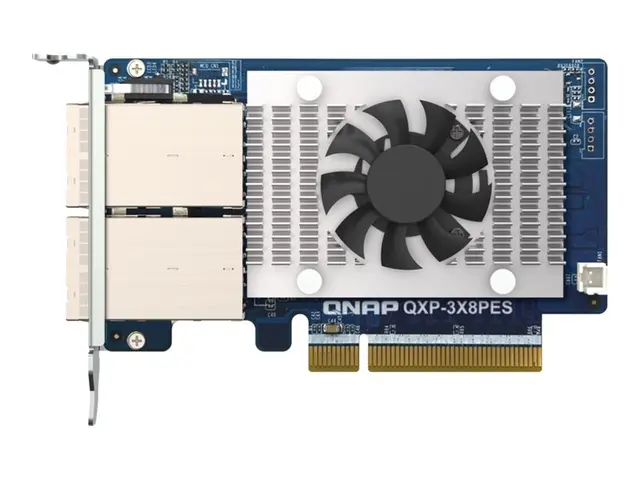 QNAP QXP-3X8PES - Utvidelsesmodul PCIe 3.0 x8 lav profil SAS-3 x 8