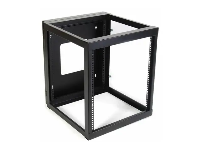 Startech 12U Hinged Open Frame Wall Mount Server Rack - 4 Post 22 ...
