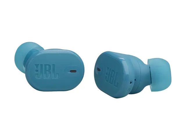 JBL TUNE Buds 2 - True wireless-hodetelefoner med mikrofon i øret - Bluetooth - aktiv støydemping - turkis 