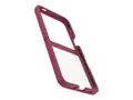 OtterBox Thin Flex Series - Lommebok for mobiltelefon polykarbonatlag, termoplastisk elastomer (TPE) - bærbliss (rosa) - for Samsung Galaxy Z Flip6
