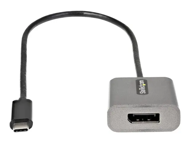StarTech.com USB C to DisplayPort Adapter, 8K/4K 60Hz USB-C 1.4 Ad...