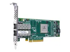 HPE StoreFabric SN1100Q 16Gb Dual Port - Vertbussadapter PCIe 3.0 lav profil - 16Gb Fibre Channel x 2 - for ProLiant DL325 Gen10, DL345 Gen10, DL365 Gen10, DX360 Gen10, XL220n Gen10, XL290n Gen10