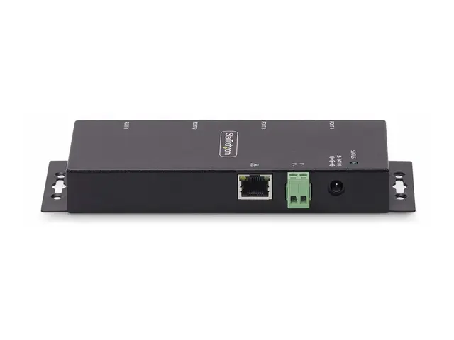 StarTech.com 4P Serial to Ethernet Adapter, IP LAN RS232 DB9 Conve...
