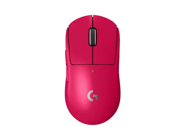 Logitech G PRO X SUPERLIGHT 2 SE - Mus - gaming optisk - 5 knapper - trådløs - 2.4 GHz - USB Logitech LIGHTSPEED-mottaker - magenta 