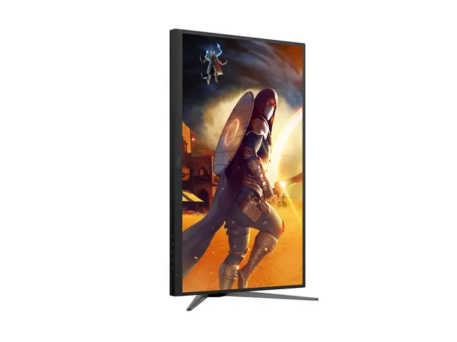 AOC Gaming U27G4XM - LED-skjerm - gaming 27" - 3840 x 2160 4K UHD (2160p) @ 160 Hz - Fast IPS - 1000 cd/m² - 1000:1 - DisplayHDR 1000 - 1 ms - 2xHDMI, DisplayPort - svart, rød 