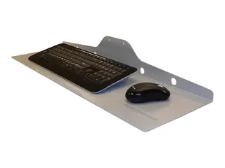 Neomounts KEYB-V100 - Monteringskomponent (hylle) for tastatur / mus - sølv - monteringsgrensesnitt: 75 x 75 mm