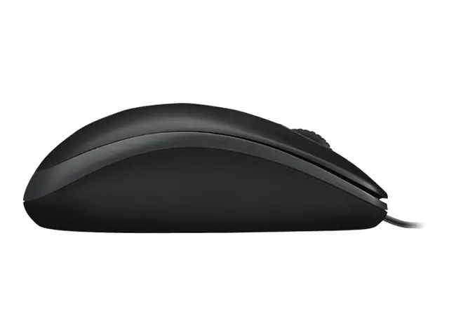 Logitech B100 - Mus - høyre- og venstrehåndet - optisk - 3 knapper...