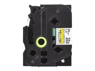 Brother TZe-SL661 - Selv-adhesiv - svart på gult Rull (3,6 cm x 8 m) 1 kassett(er) laminert teip - for P-Touch PT-D800W