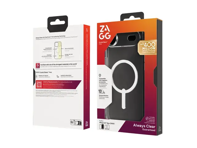 Zagg Crystal Palace Snap - Baksidedeksel for mobiltelefon - MagSaf...