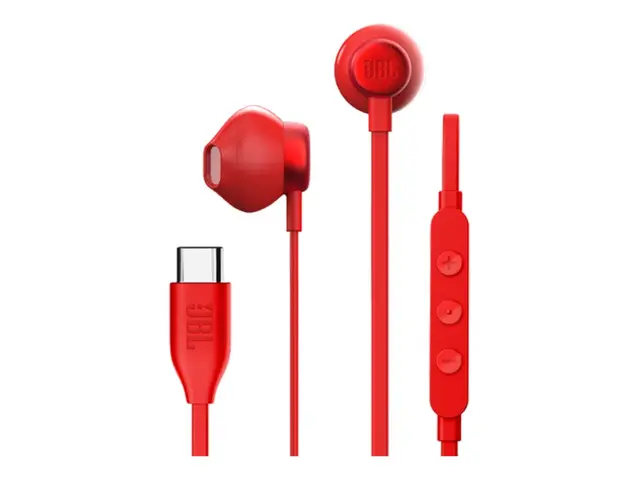 JBL TUNE 305C - Ørepropper med mikrofon - i øret - kablet - USB-C ...