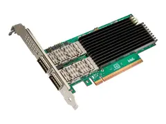 Intel Ethernet Network Adapter E830-CQDA2 Nettverksadapter - PCIe 5.0 x8 - 10Gb Ethernet / 25Gb Ethernet / 40Gb Ethernet / 50Gb Ethernet / 100Gb Ethernet QSFP28 x 1 + 200 Gigabit QSFP56 x 1 (en pakke 5)