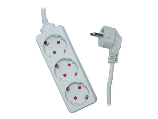 Elivi - Flerkoplingslist - AC 250 V - utgangskontakter: 3 (3 x str...