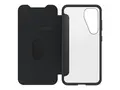 OtterBox React Series - Lommebok for mobiltelefon svart krystall - for Samsung Galaxy S25