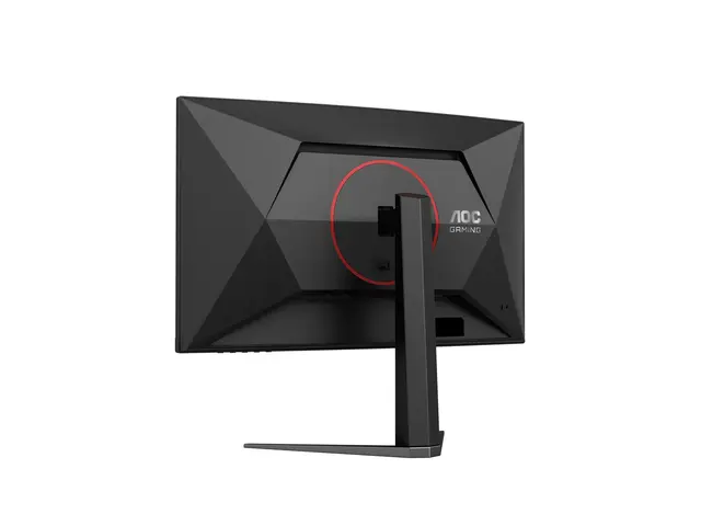 AOC Gaming CQ27G4Z2 - LED-skjerm - gaming kurvet - 27" - 2560 x 1440 QHD @ 260 Hz - Fast VA - 350 cd/m² - 3000:1 - DisplayHDR 400 - 0.3 ms - 2xHDMI, DisplayPort - svart, rød 