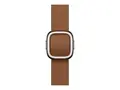 Apple - Klokkestropp for smart armb&#229;ndsur 42mm - Medium st&#248;rrelse - karamell - for Watch Herm&#232;s Series 7, Herm&#232;s Series 9, SE 3, Series 10, Series 11, Series 8, Series 9