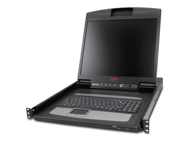 APC LCD Console - KVM-konsoll - 19" - kan monteres i rack - 1280 x...
