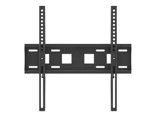 EDBAK FSM100 - Monteringssett (veggmontering) fast - for flatpanel - svart - skjermst&#248;rrelse: 32&quot;-55&quot;