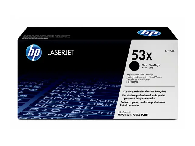 HP 53X - Høy ytelse - svart - original - LaserJet - tonerpatron (Q...