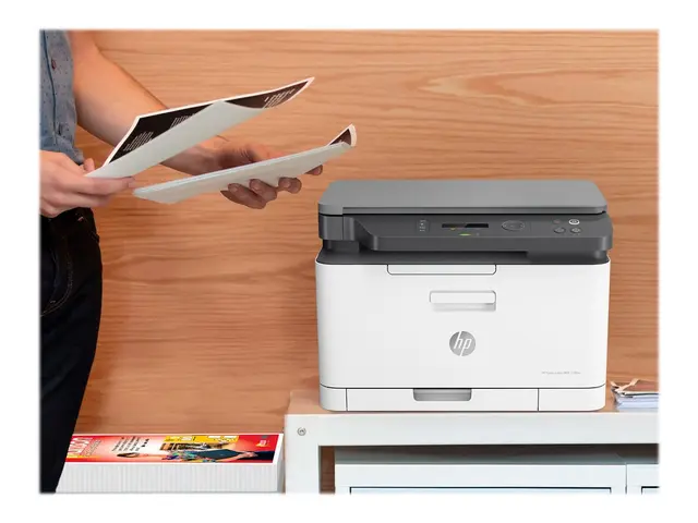 HP Color Laser MFP 178nw - Multifunksjonsskriver - farge - laser -...