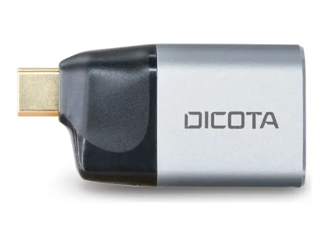 DICOTA - Video adapter - USB-C (hann) til DisplayPort (hunn) - USB...