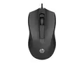 HP 100 - Mus - h&#248;yre- og venstreh&#229;ndet - optisk 3 knapper - kablet - USB - for HP 21, 22, 24, 27; Pavilion 24, 27, 32, TP01