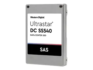 WD Ultrastar DC SS530 - SSD - 3.84 TB intern - 2.5" SFF i 3,5 tommer leder - SAS 12Gb/s