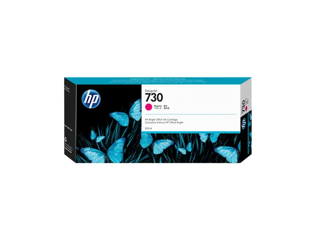HP 730 - 300 ml høykapasitets magenta original DesignJet blekkpatr...