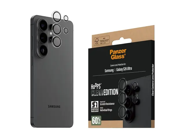 PanzerGlass Hoops - Clear Edition linsebeskytter for mobiltelefon ...