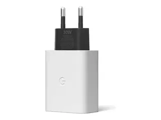 Google - Str&#248;madapter - 30 watt - 3 A - PD (24 pin USB-C) hvit - Europa