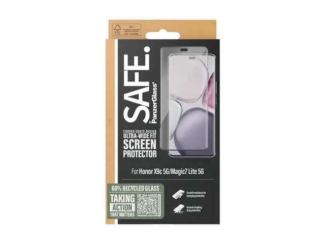SAFE. by PanzerGlass - Skjermbeskyttelse for mobiltelefon ultra-br...