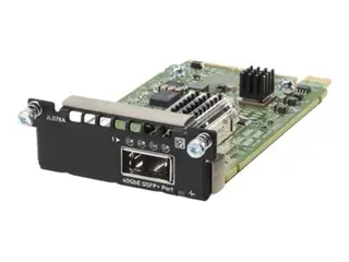 HPE Aruba 3810M 1QSFP+ 40GbE Module - Tilbehørssett for nettverksenhet for HPE Aruba 2930M 24 Smart Rate POE+ 1-Slot, 3810M 16SFP+ 2-slot Switch