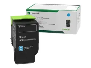 Lexmark - Ultra High Yield - cyan original - tonerpatron LCCP, LRP - for Lexmark CS521dn, CS622de, CX622ade, CX622de, CX625ade, CX625adhe, CX625de