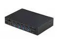 Startech - KVM / lyd / USB-svitsj 4 x KVM/lyd/USB - 1 lokalbruker - stasjonær - TAA-samsvar