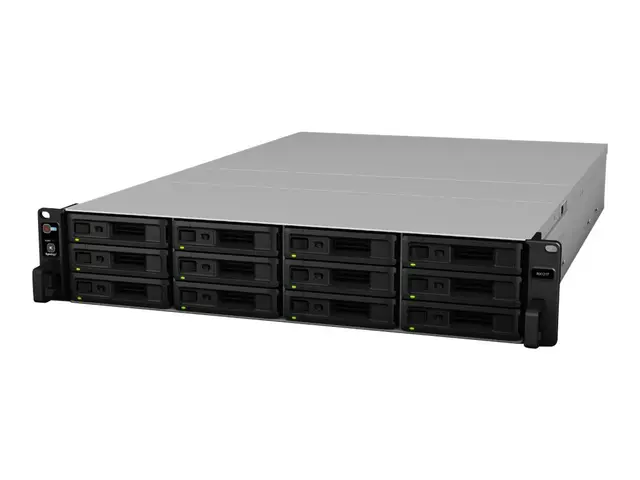 Synology RX1217RP - Lagerskap - 12 brønner (SATA-600) - kan monter...
