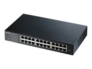 Zyxel GS1900 Series GS1900-24E - Switch - smart 24 x 10/100/1000 - rackmonterbar, veggmonterbar - for USG Flex 100