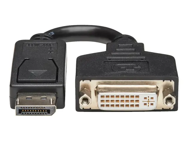 Eaton Tripp Lite Series DisplayPort to DVI-I Adapter Cable (M/F), ...