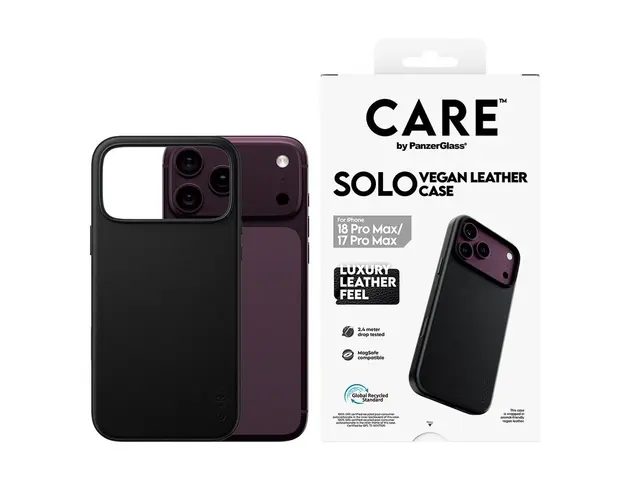 CARE by PanzerGlass Solo - Beskyttende deksel for mobiltelefon - M...
