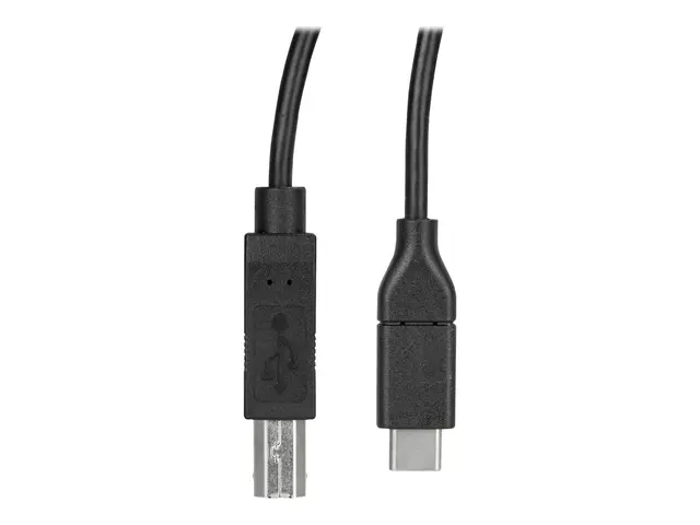StarTech.com USB C to B Printer Cable - 1.6 ft / 0.5m Type (USB2CB...